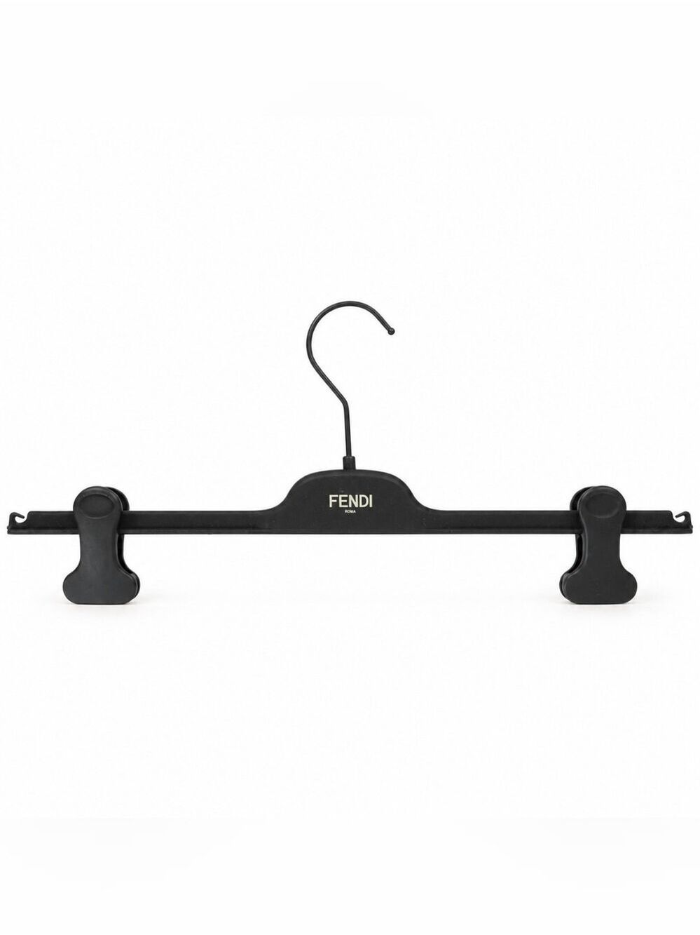 Fendi Roma Black Adjustable Clip Pants Skirt Hanger
